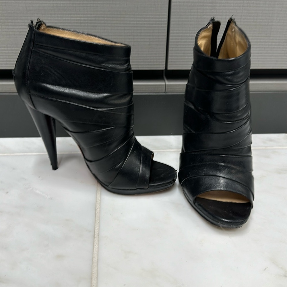 Christian Louboutin Drapicone Booties